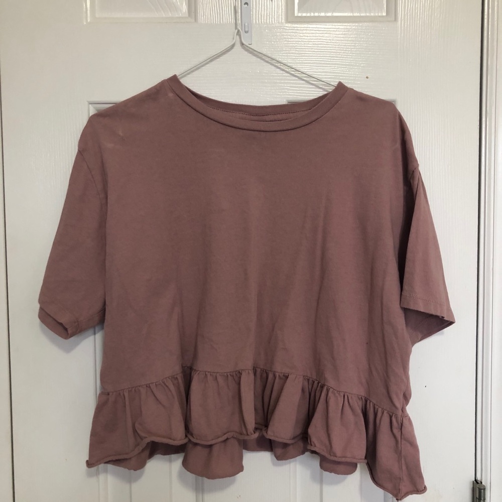 Women’s pink  babydoll top